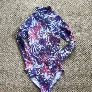 Women’s Lululemon Will The Wave LS small One Piece Surf Body Suit